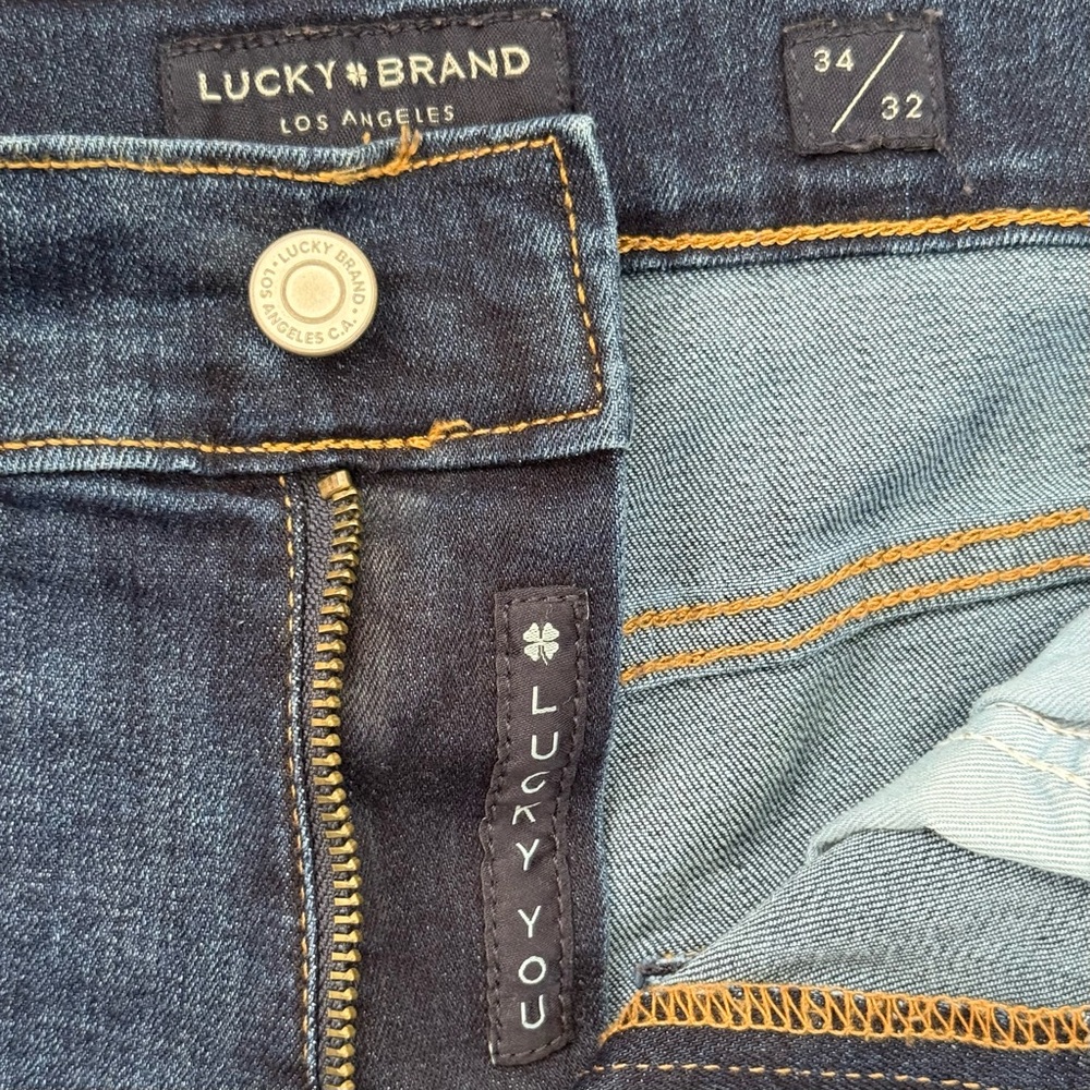 Lucky Brand Men's Relaxed Jeans - Dark Blue
